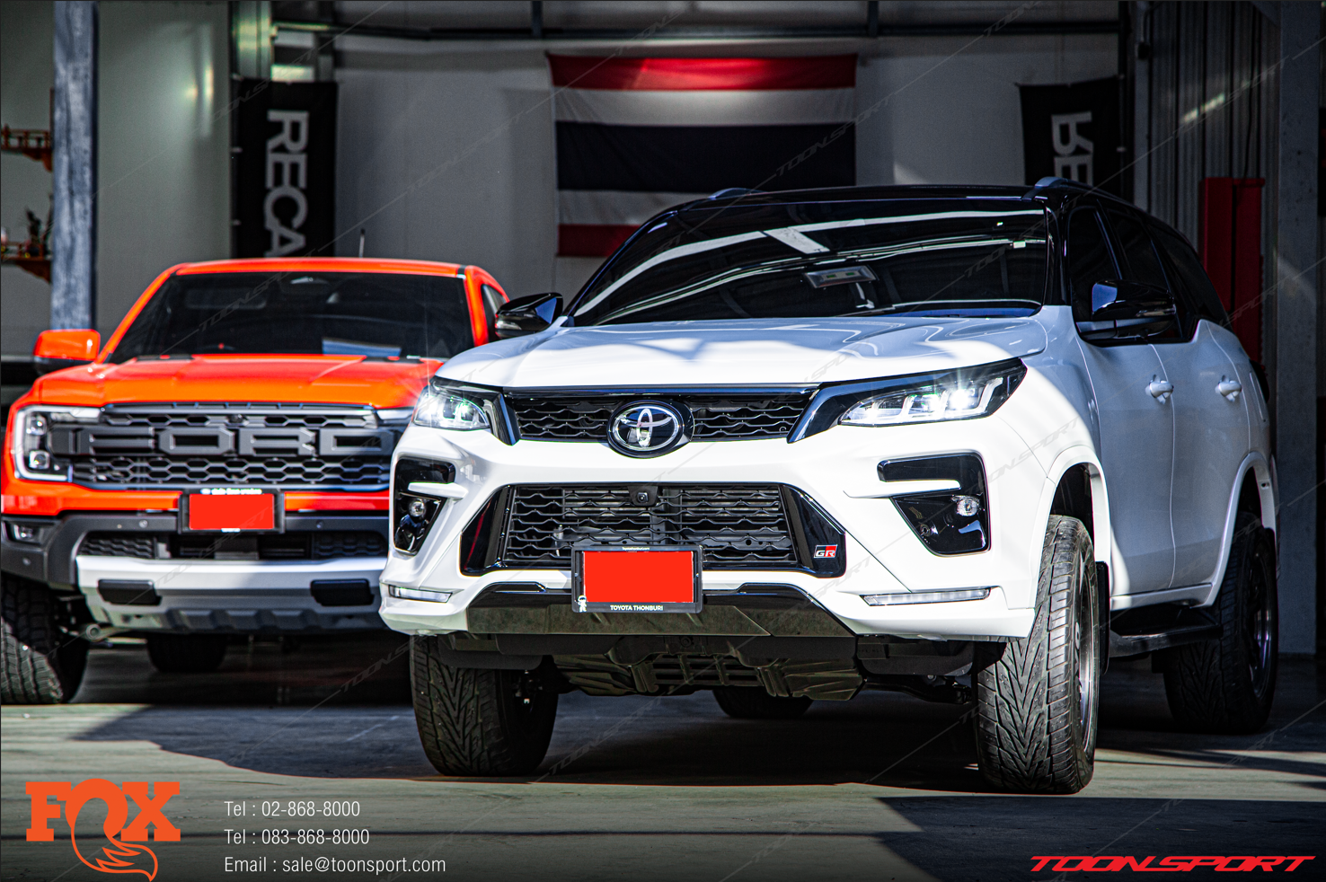 TOYOTA FORTUNER GR | เสริมความแข็งแกร่งกับ โช๊ค FOX 2.0