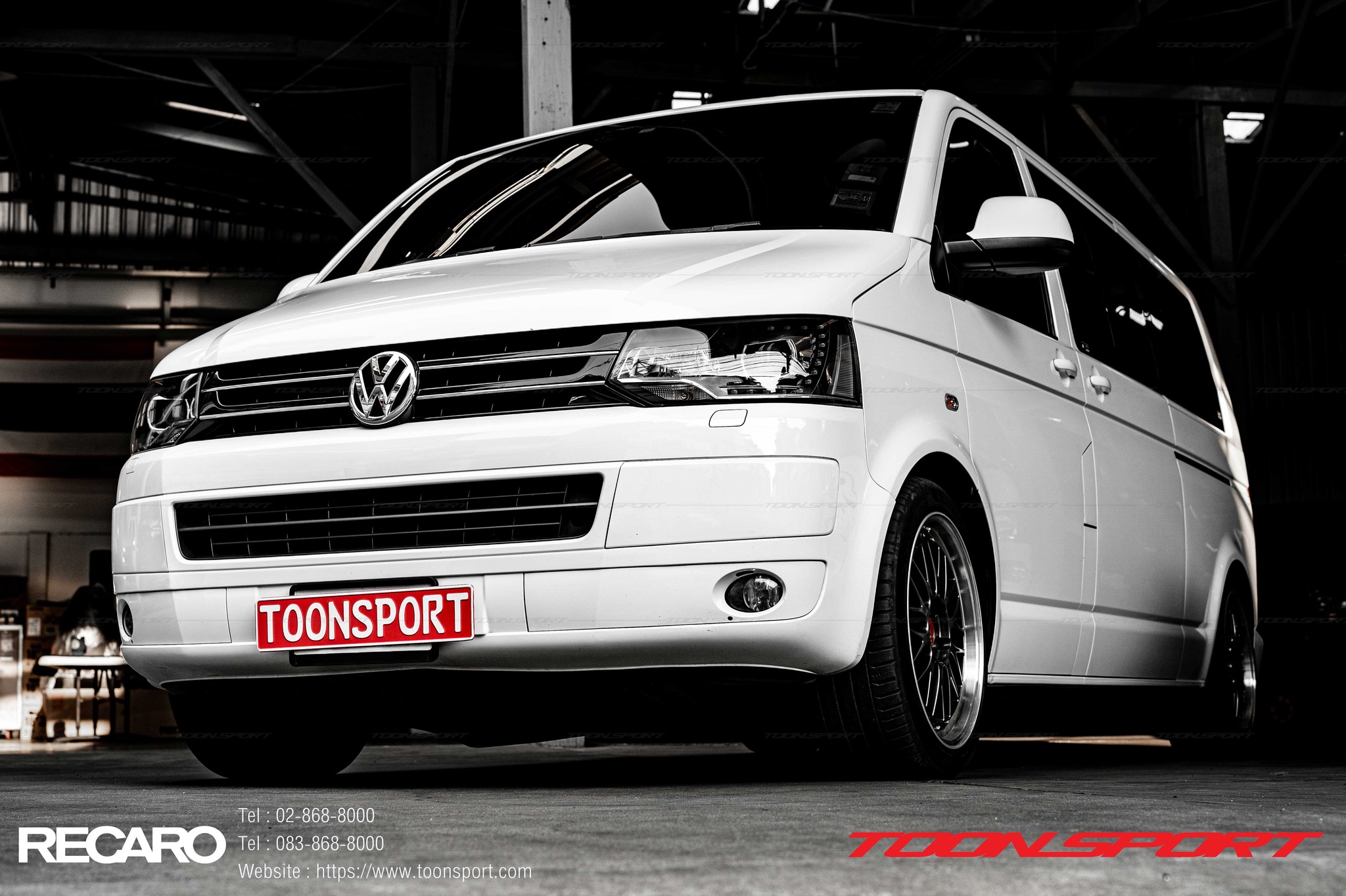 Volkswagen Caravelle | แต่งเบาะ RECARO LX-F WU110