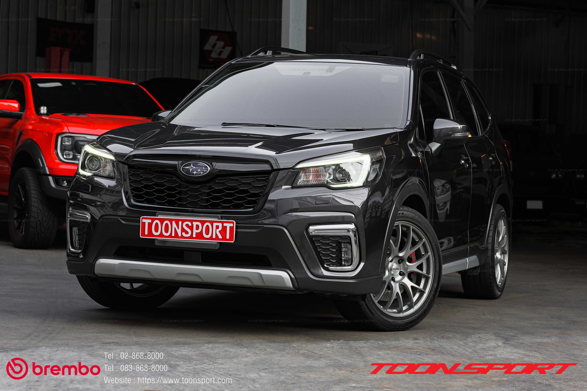 Subaru Forester | เสริมชุดแต่งไปกับ เบรค BREMBO GTS