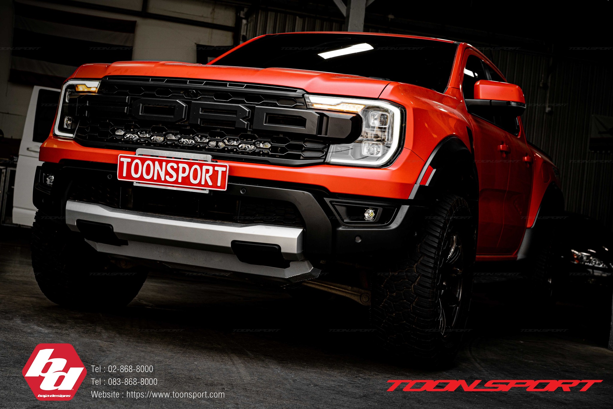 Ford Raptor 2023 | แต่งชุดไฟ Baja designs