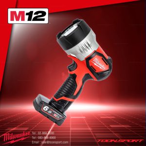 Milwaukee ไฟฉายสปอทไลท์  Spotlight M12 SLED-0  | Toonsport