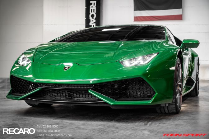 Lamborghini Huracan  | แต่งเบาะ Recaro Pro Racer RMS 2700G