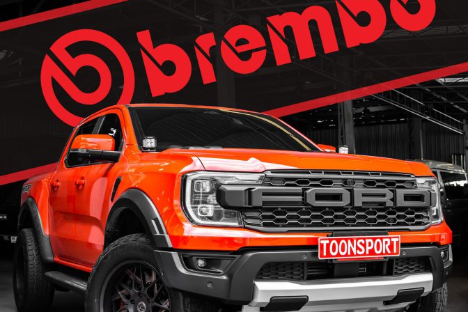 FORD RANGER RAPTOR 2023 | เสริมเบรคตัวท็อบ BREMBO GTS