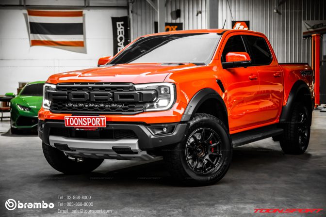 FORD RANGER RAPTOR 2023 | ดุดันไม่เกรงใจใครกับ เบรค BREMBO GTS