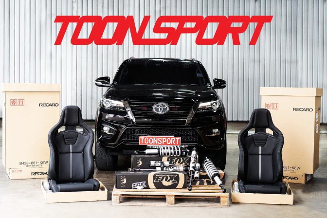 Toyota Fortuner | เสริมชุดแต่งกับเบรค BREMBO เบาะ RECARO และ โช๊ค FOX