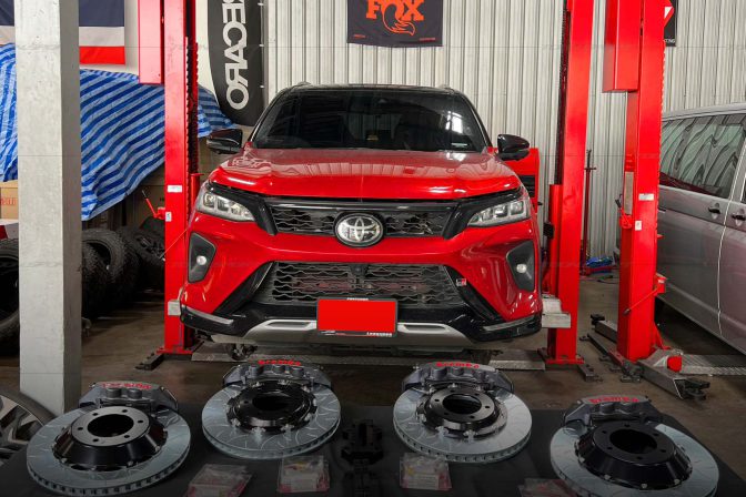 Toyota Fortuner | เสริมชุดแต่งกับเบรค BREMBO GTS