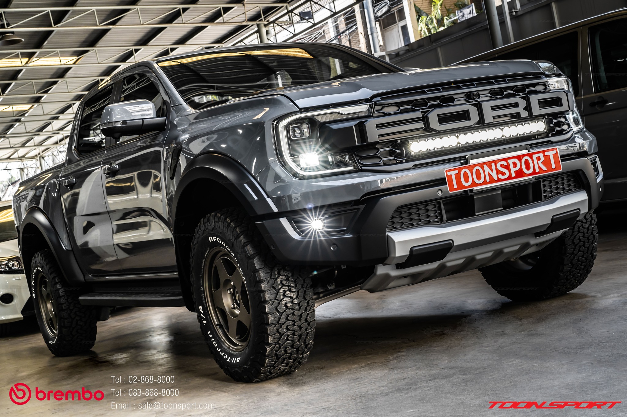 Ford Raptor 2023  | แต่งชุดไฟหน้า Baja designs