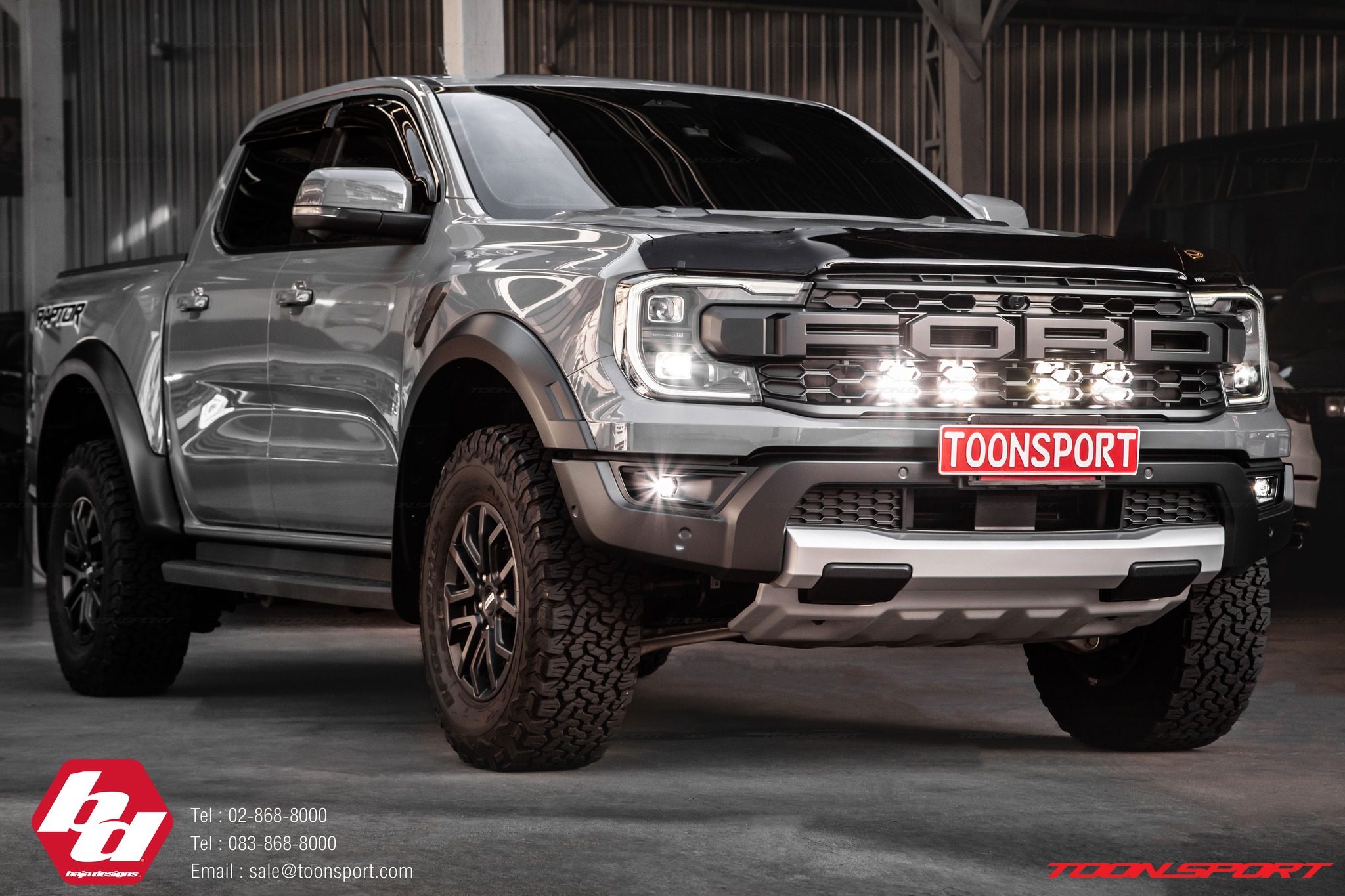 FORD RAPTOR 2023 | จัดชุดแต่ง ไฟ BAJA DESIGNS