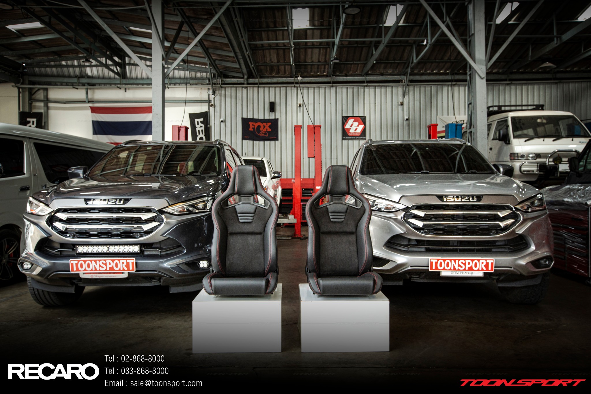 Isuzu Mu-x | แต่งเบาะ RECARO CS SPAZIAL EDITION 