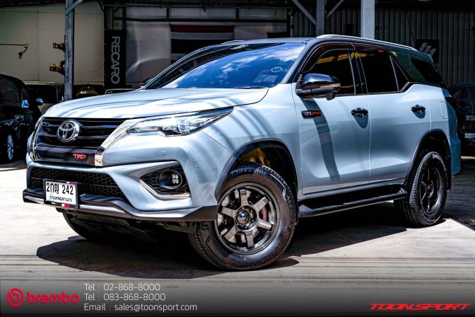 Toyota Fortuner TRD SPORT | เสริมชุดแต่งกับเบรค BREMBO GTS 